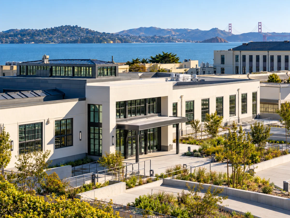 Hospital campus building